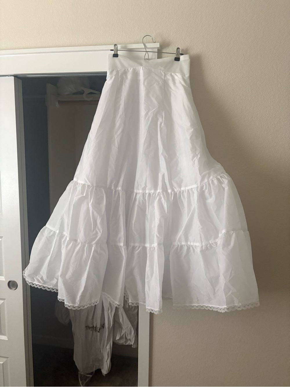 David’s Bridal Two-Tier Medium Fullness A-Line Slip